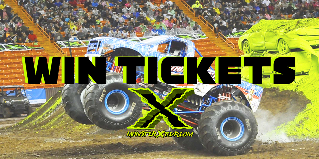MONSTER X TOUR MONSTER TRUCKS! Z93