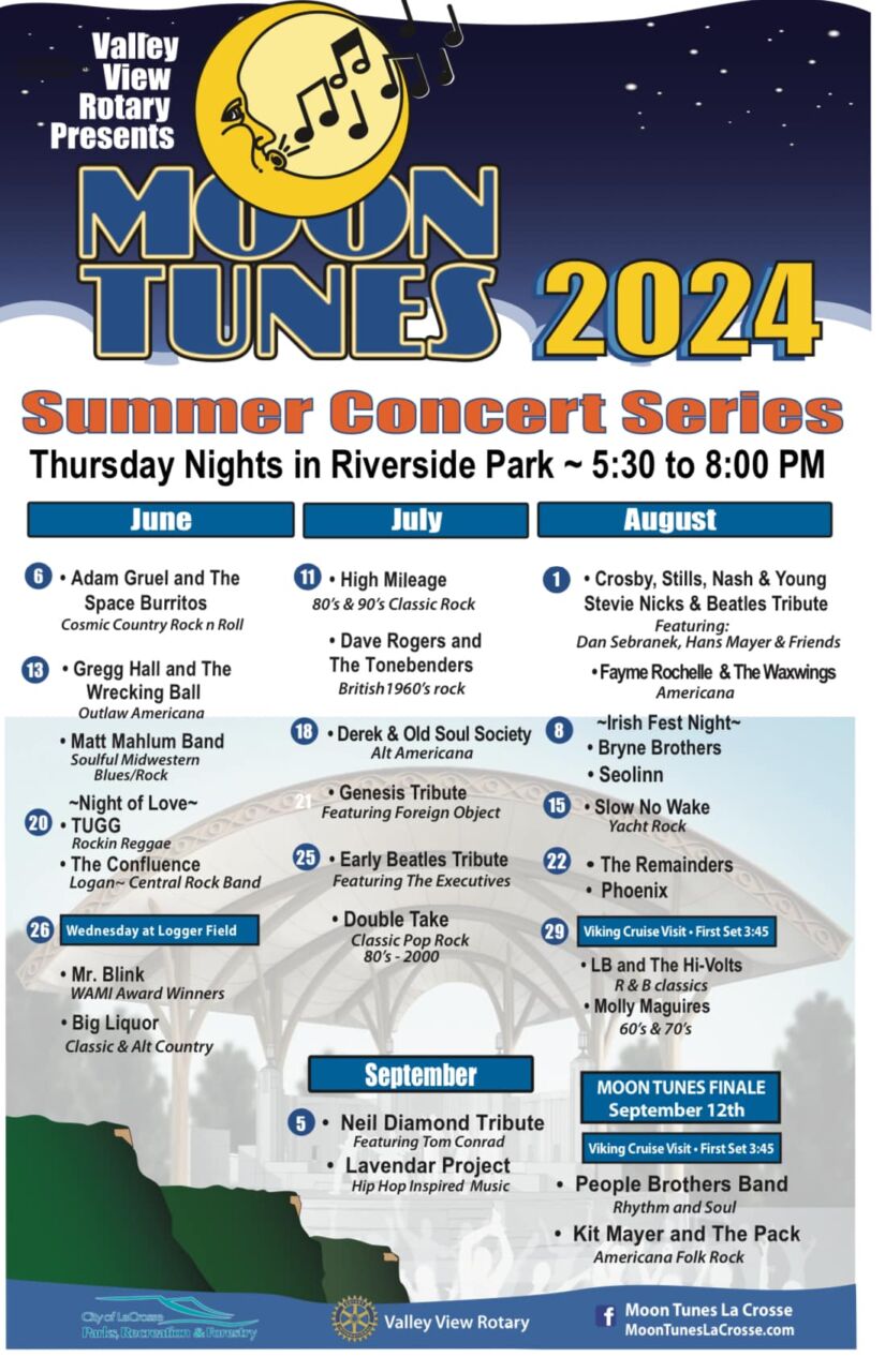 MOON TUNES RETURNS TO RIVERSIDE PARK FOR SUMMER JAMS JUNE 6TH Z93