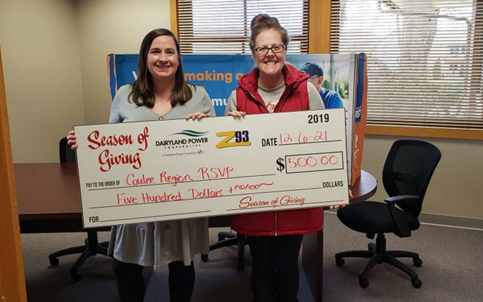 COULEE REGION RSVP SEASON OF GIVING Z93