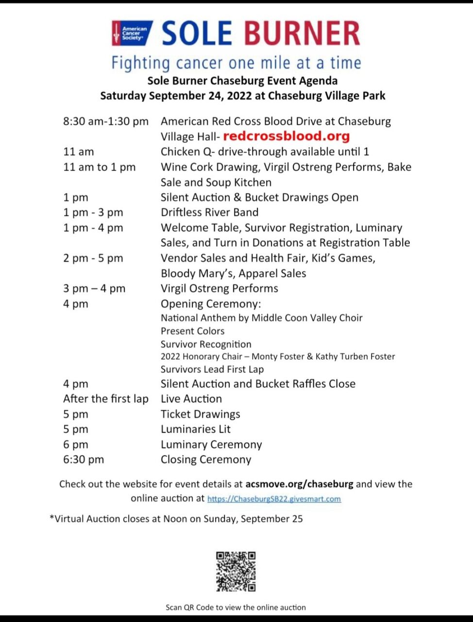 CHASEBURG SOLE BURNER CANCER FUNDRAISER THIS SATURDAY Z93