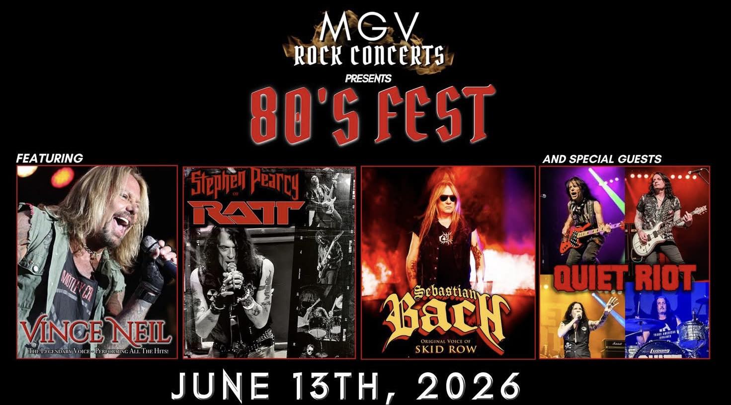 80s FEST MGV ROCK CONCERTS - Z93